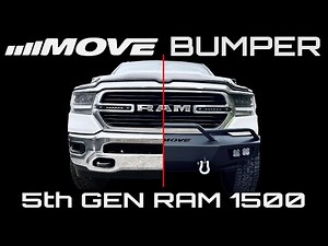Building A MOVE BUMPER on my 5th Gen Ram! (Precision Series Prerunner Truck Bumper)