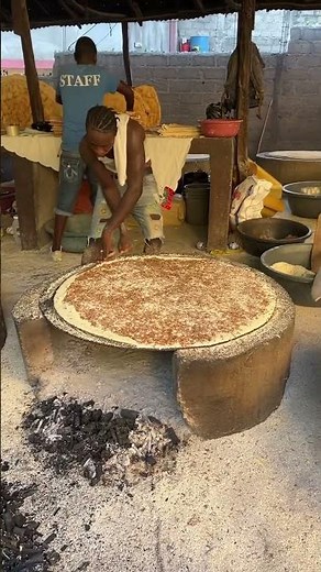 Inside Okap's Kasav Factory: Witness the Fascinating Process #TravelVlog #FoodExploration