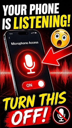 Your Phone is Listening 😳 Turn This OFF Now! (Secret Setting)