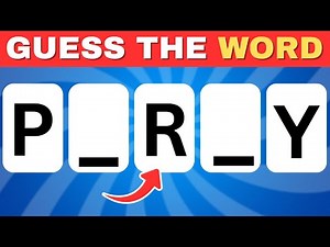 Guess the Christmas Word by Scrambled Letters | Christmas Quiz