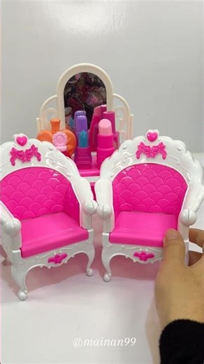 satisfying with unboxing video miniature change outfit collection 🩷