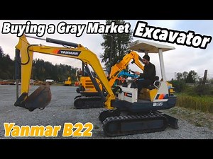 Buying a used Yanmar B22 mini Excavator