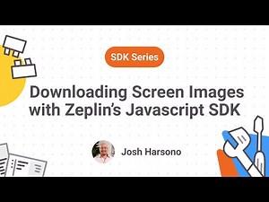 Downloading Screen Images with the Zeplin Javascript SDK