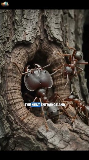 This Ant Uses Its Head as a Door 😱 | The Incredible Turtle Ant Defense 🐜