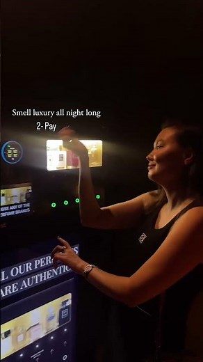 PERFUMATIC vending machine by The Smart Vendor