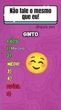 #quizbrasil #quiz #charadasfaceis #quiztime