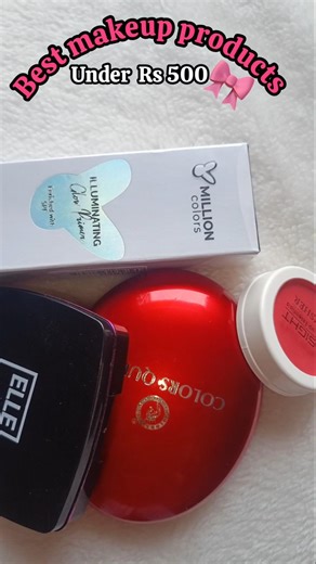 Looking for the best makeup under ₹500?In this short video I tried affordable makeup products #viral