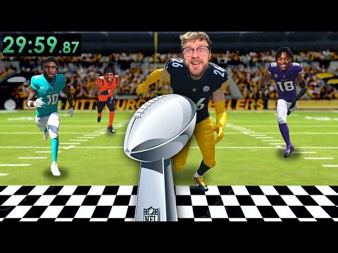 Worlds Fastest Madden Speed Run!
