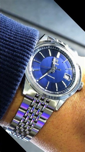 The BEST blue dial under $1,000? Visodate 39mm #tissot #tissotwatches #watchreview #watchfam