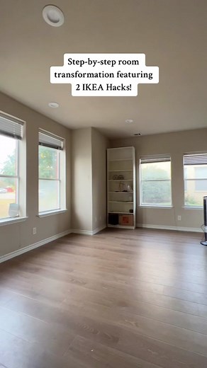 DIY Office Remodel Featuring IKEA Hacks