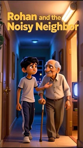 The Noisy Neighbor (Short Moral Story) | Don’t Judge Too Fast | #shorts