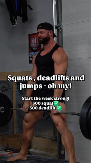7.7K views · 88 reactions | 500 lb squat , 500 lb deadlift ... I'll...