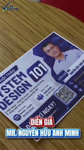GIỚI THIỆU HỘI THẢO CHUYÊN ĐỀ SYSTEM DESIGN 101