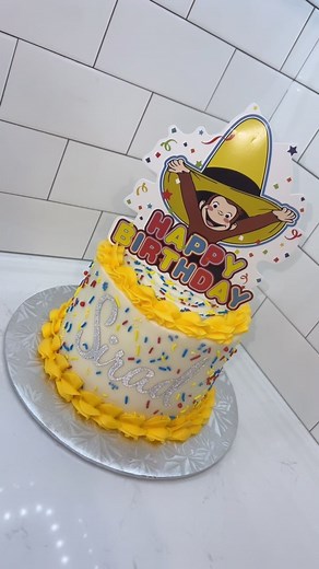 Curious George Themed Cake Ideas