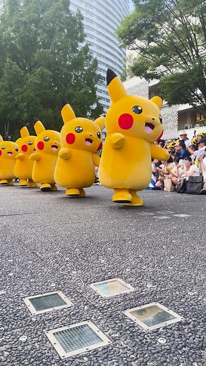 横浜で開催中のピカチュウ大行進！