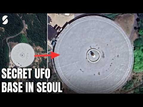 The World's Largest UFO Buried in South Korea? | Secret Underground Base