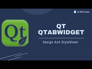 Qt QTabWidget | How to customize & design the QTabWidget control | Qt C++ | Qt Creator | Qt Tutorial