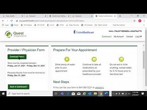 Improved 2021 Biometric Screening Process Tutorial