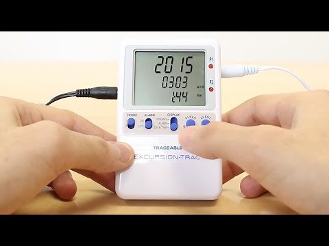How to Use the Min/Max Memory on the Traceable Excursion-Trac Data Logging Thermometers