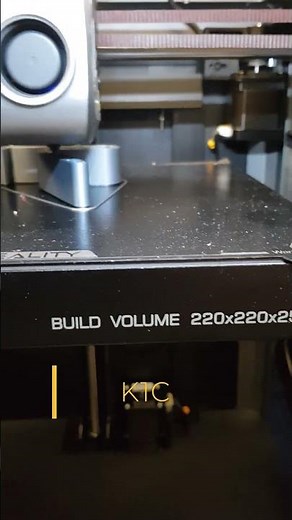 Creality K1C is fast #crealityk1c #3dprinting