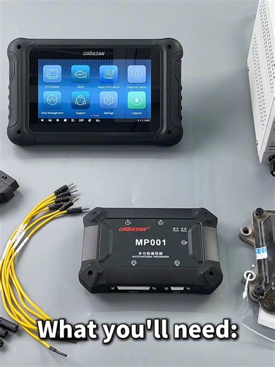 Read Write MAZDA GEN3 E6T6XXX ECM Data. #mechanic #OBDSTARDC706 #tutorials