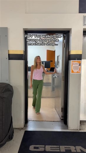 When you walk through the wrong door at the mechanic shop 😅 #germainlexus #wrongdoor #carguys #wrongdoor #lexusnaples | Germain Lexus of Naples