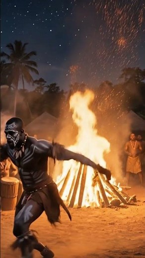 Warrior Tribal Fire Dance 🔥 Powerful African Drum Rhythm