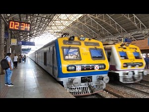Mumbai AC Local Train: A Multi-Station Showcase...!!!