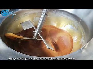 Honey Caramel Sauce Cooking Mixer Machine with Temperature Control