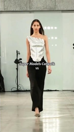 🔥 Supermodel Catwalk vs Horse Walk 🐎 | Who Walks Better?#Supermodel #Catwalk #HorseWalk #Runway