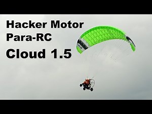 Hacker Motor Para-RC Cloud 1.5 | RC paraglider | 4K | Jirice 2022