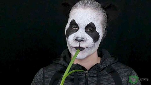 Panda Body Painting Tutorial: Learn Special Effects Makeup Techniques