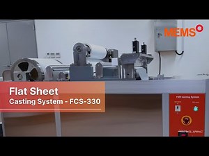 MEMS | Flat Sheet Membrane Casting System - FCS 330