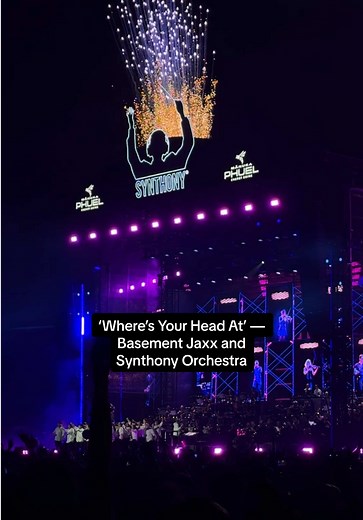 Basement Jaxx and Synthony Orchestra Live Performance