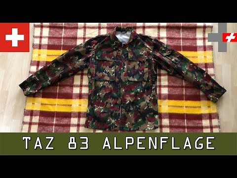Swiss Army Alpenflage M83 Camo Uniform