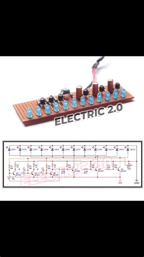 14K views · 111 reactions | 3 Channel LED Lighting using Transistors | Electric 2.0 | Facebook