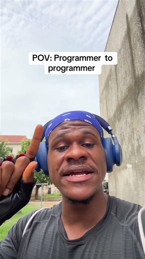 POV: programmer to programmer. #programming #backend #techbro #mondaymotivation