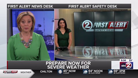 Plan today for severe weather tonight