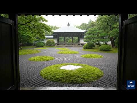Zen Garden Rain Sounds – 8 Hours Deep Sleep