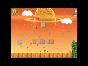 Angry Birds Space E-2 Pig Bang Golden Eggesteroid (Egg) #2 Walkthrough 3 star