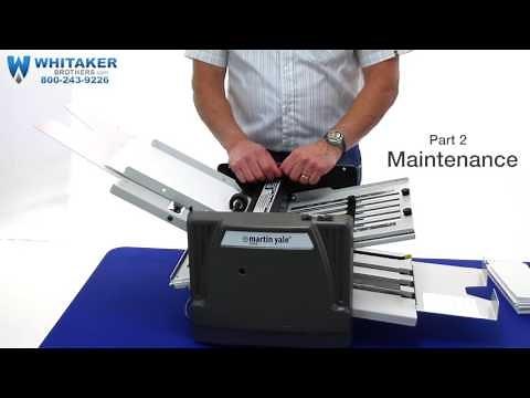 Martin Yale 1217A Assembly & Maintenance