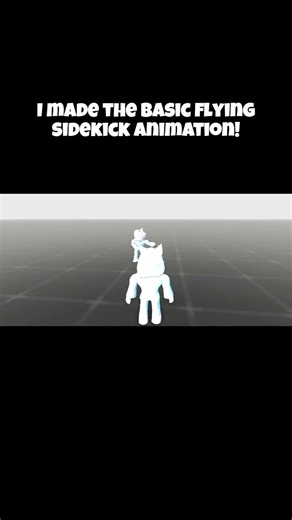 Basic flying sidekick animations