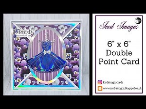 6x6 Double Point Card