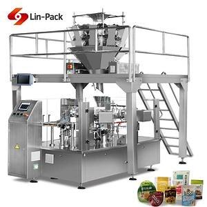 [Hot Item] Automatic Stand up Zipper Pouch Chestnut Walnut Peanut Pistachio Cashew Nuts Packing Machine