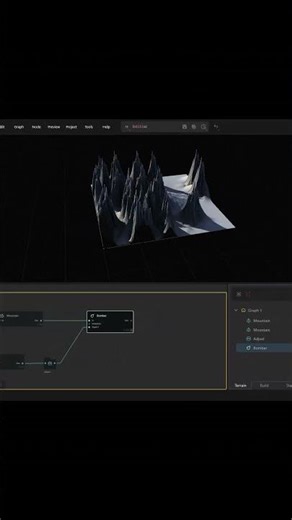 You won’t believe this Details was built with just Surface Nodes in Gaea #shorts #tutorial #gaea