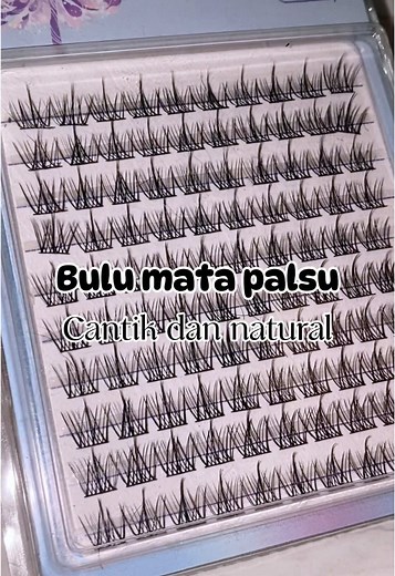 Eyelash sangat natural#eyelashes #bulumatapalsu #eyelash #bulumata #eyelashtutorial #tutorialmakeup #eyelook #tutorial #eyelashextensions