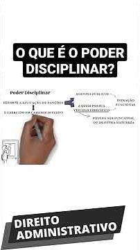 What is Disciplinary Power? (Administrative Law) #law #administrativelaw #bar exam