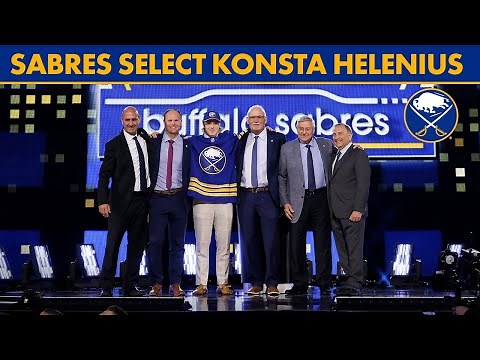 Konsta Helenius Is A Sabre! | Buffalo Sabres