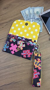 All in One! Two-Pocket Multi-Purpose Wallet for Phone, Full-Size Cash and Cards #handmadewallet #multipurposewallet #phonewallet #handmadeaccessories | Narin handicrafts