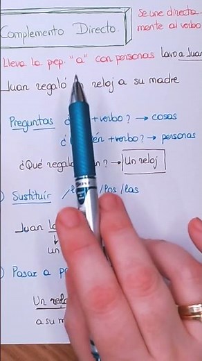 Complemento DIRECTO (SHORT)